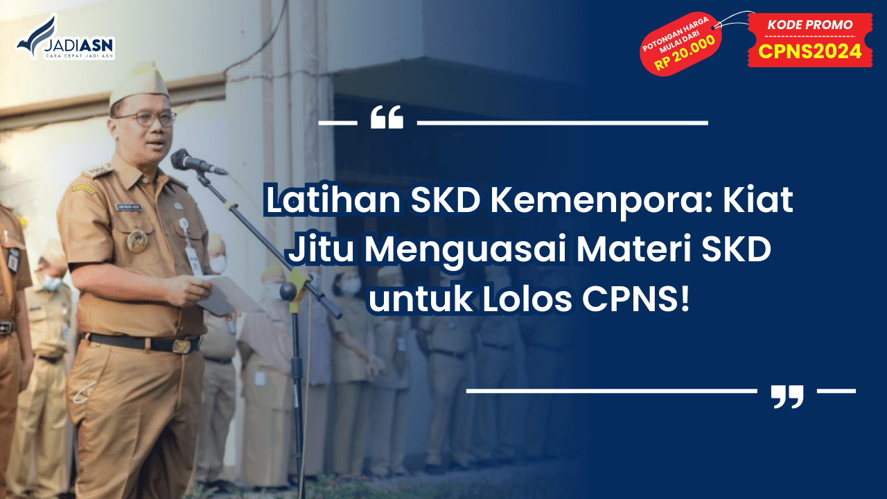 Latihan SKD CPNS Kemenpora