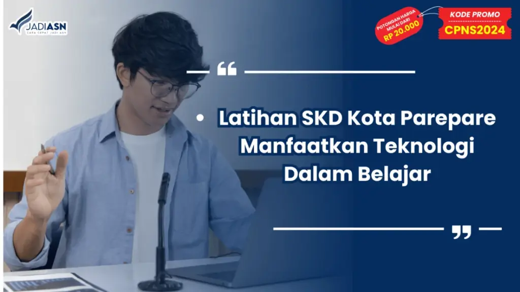 Latihan SKD Kota Parepare Manfaatkan Teknologi Dalam Belajar