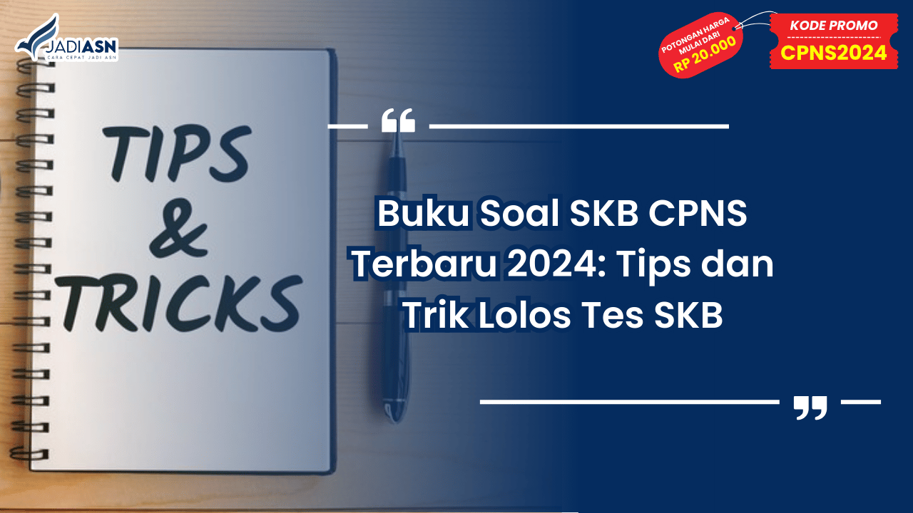 Buku Soal SKB CPNS Terbaru 2024