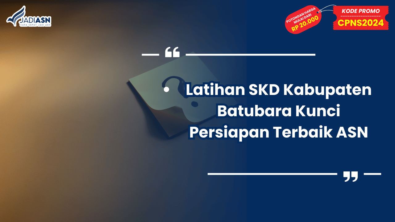 Latihan SKD Kabupaten Batubara