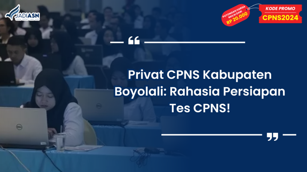 Privat CPNS Kabupaten Boyolali