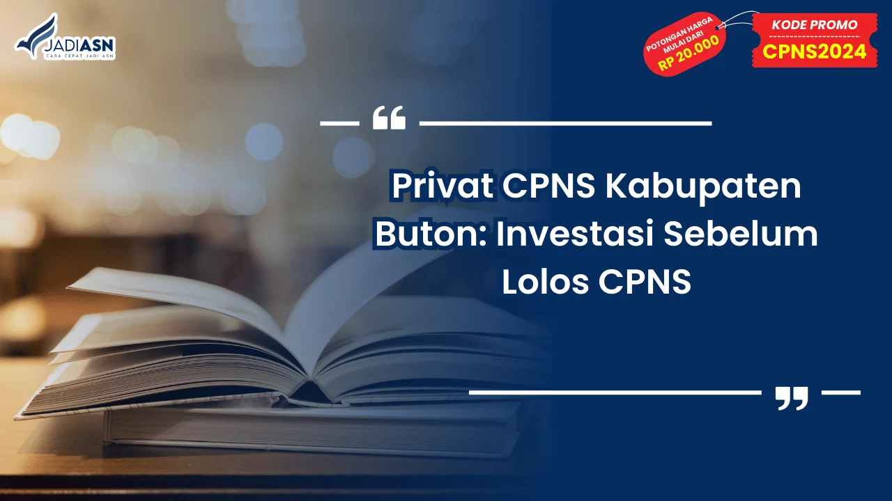 Privat CPNS Kabupaten Buton