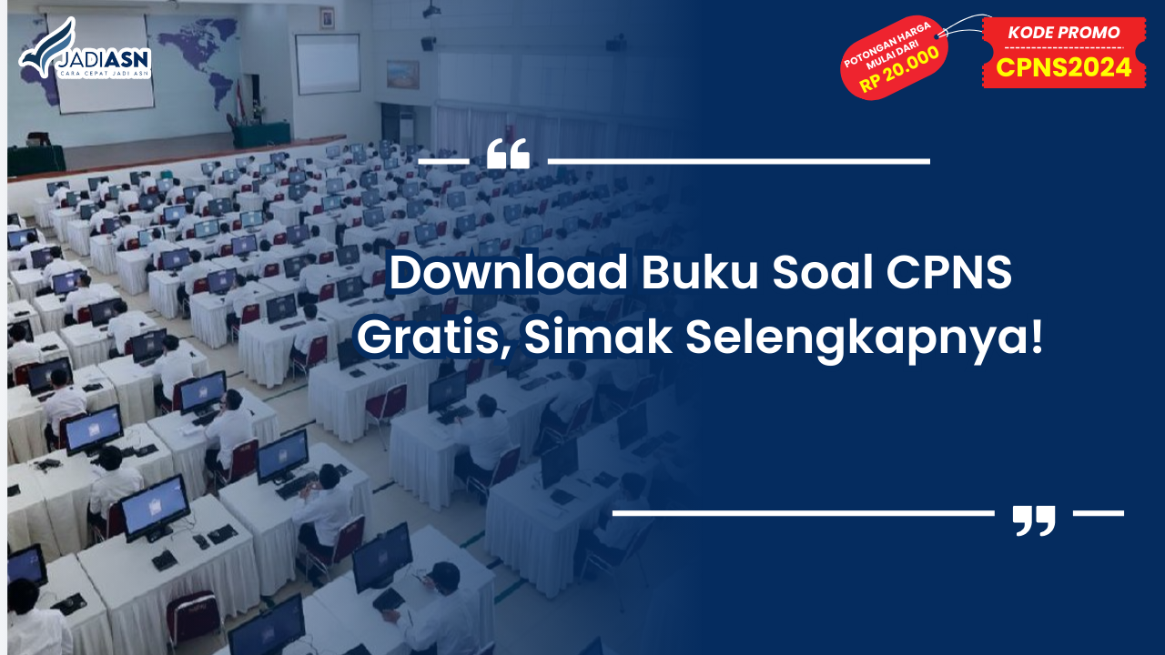 Download Buku Soal CPNS Gratis