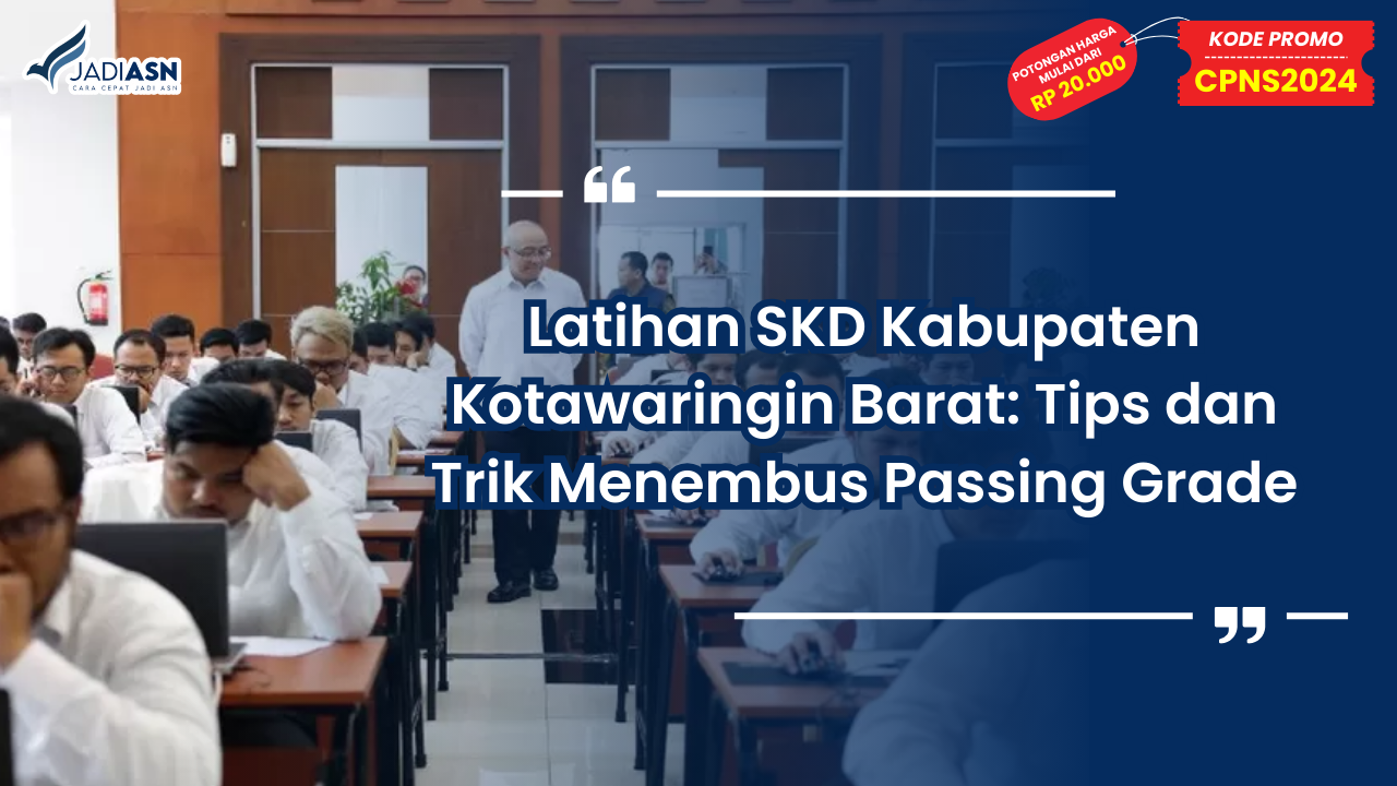 Latihan SKD Kabupaten Kotawaringin Barat