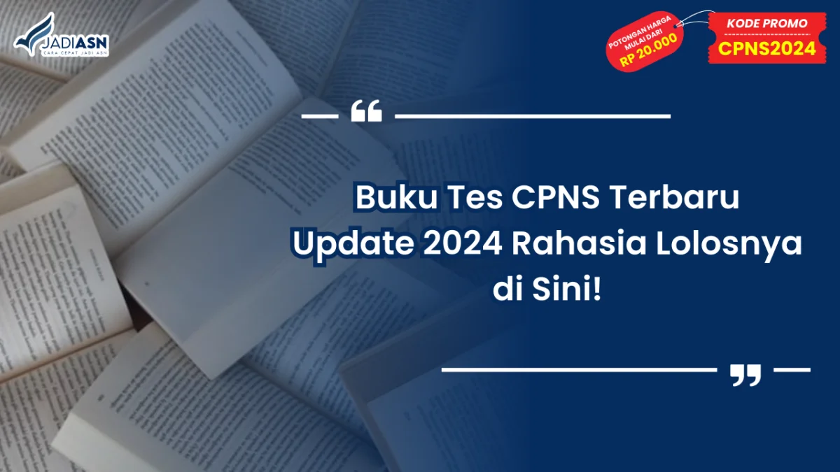 Buku Tes CPNS Terbaru Update 2024