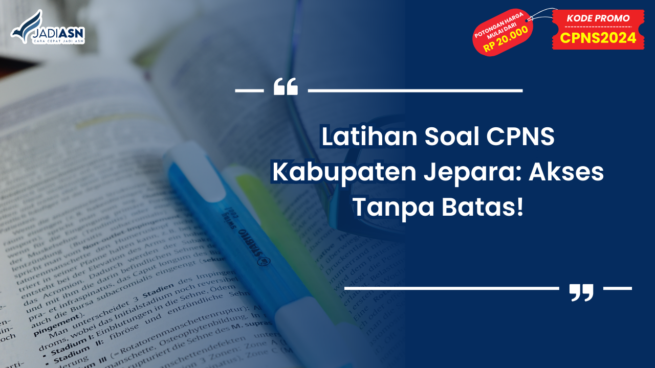 Latihan Soal CPNS Kabupaten Jepara