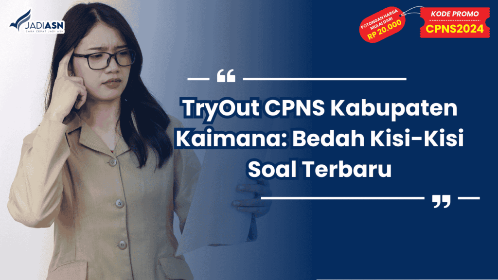 TryOut CPNS Kabupaten Kaimana
