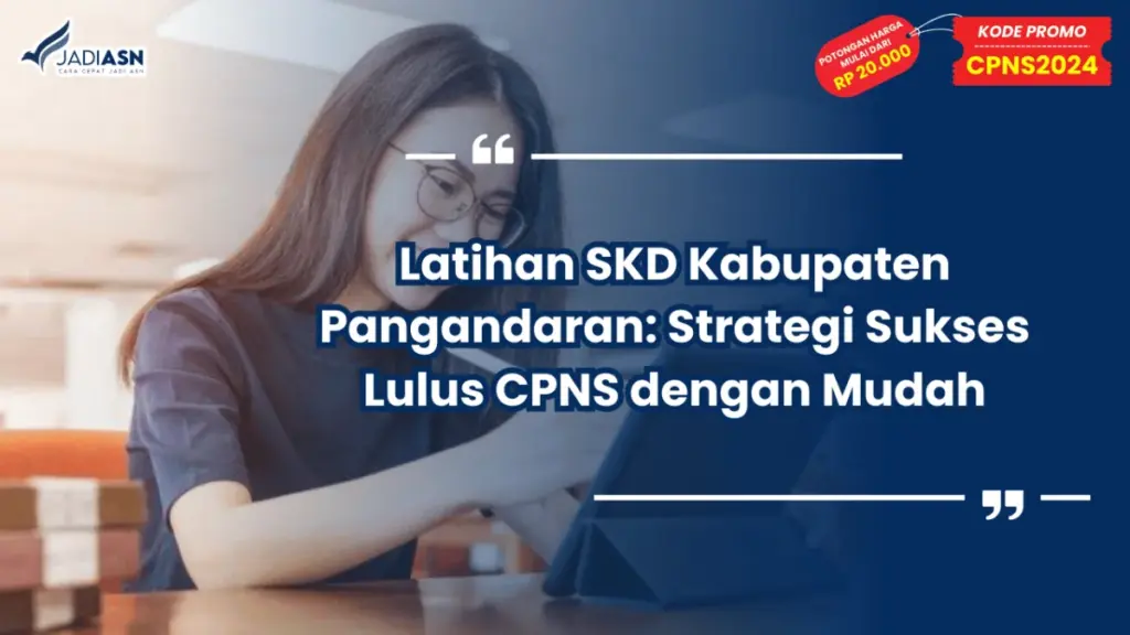 Latihan SKD Kabupaten Pangandaran