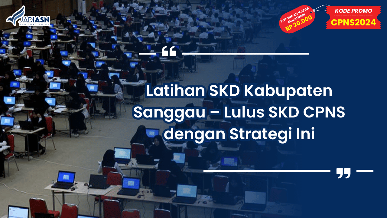 Latihan SKD Kabupaten Sanggau