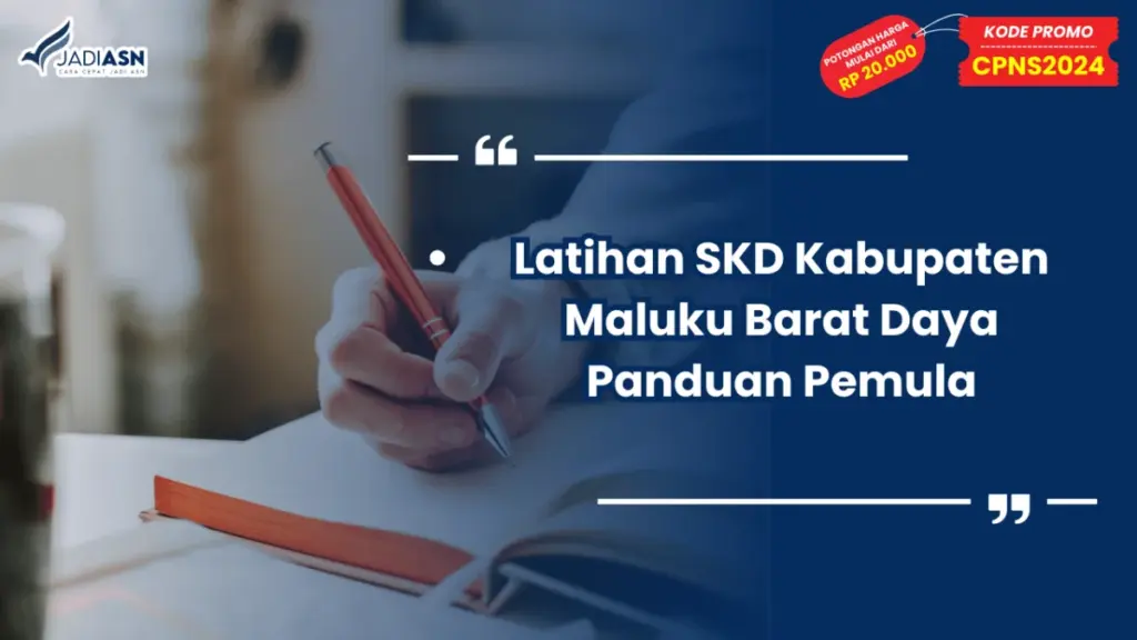 Latihan SKD Kabupaten Maluku Barat Daya