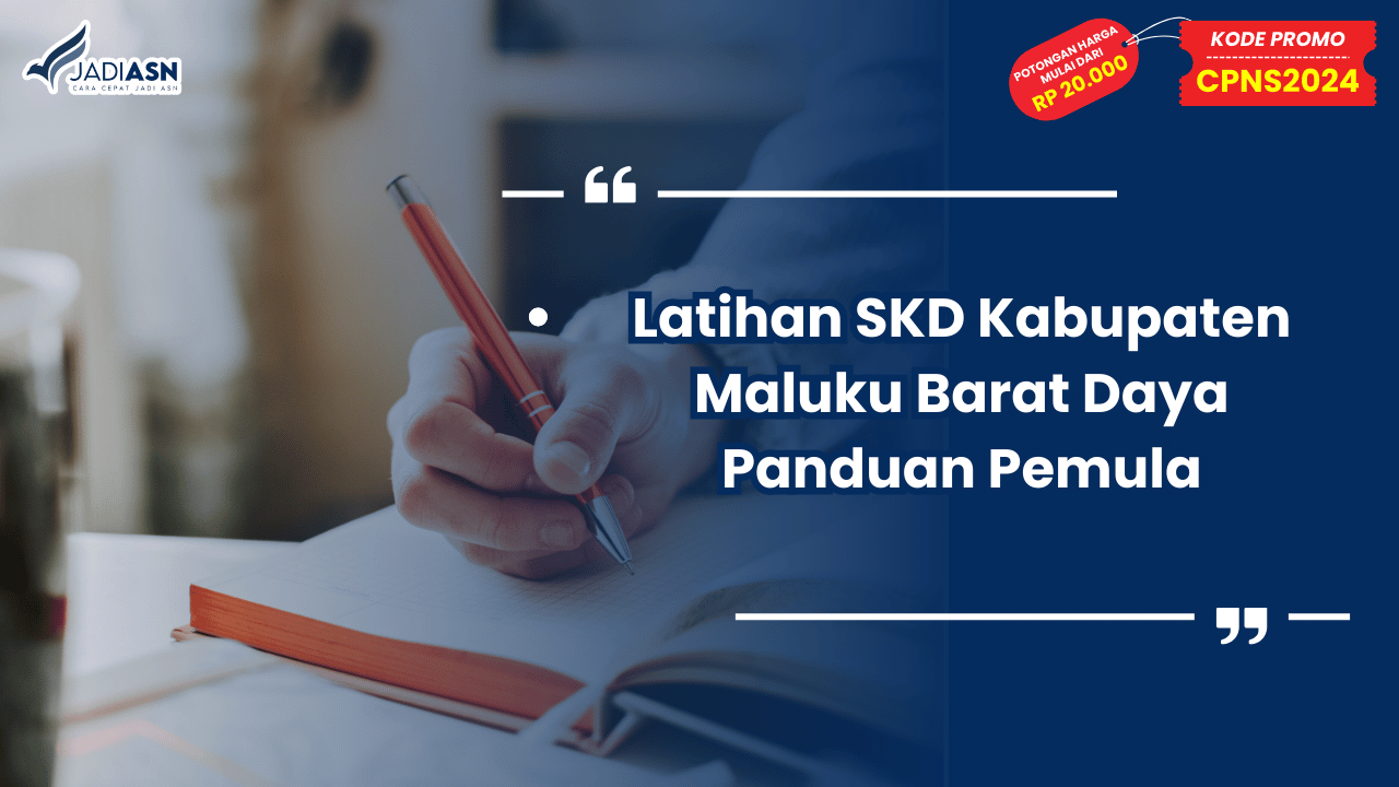 Latihan SKD Kabupaten Maluku Barat Daya