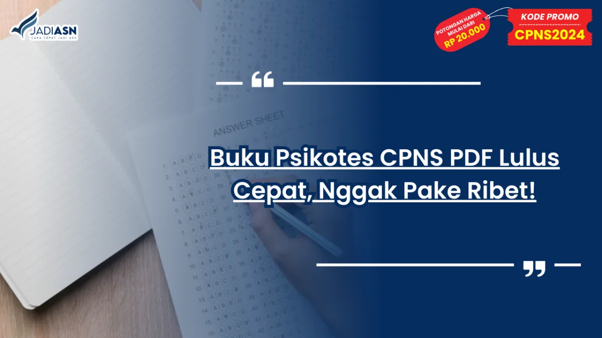 Buku Psikotes CPNS PDF