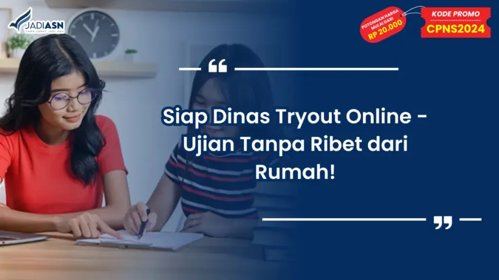 Siap Dinas Tryout Online