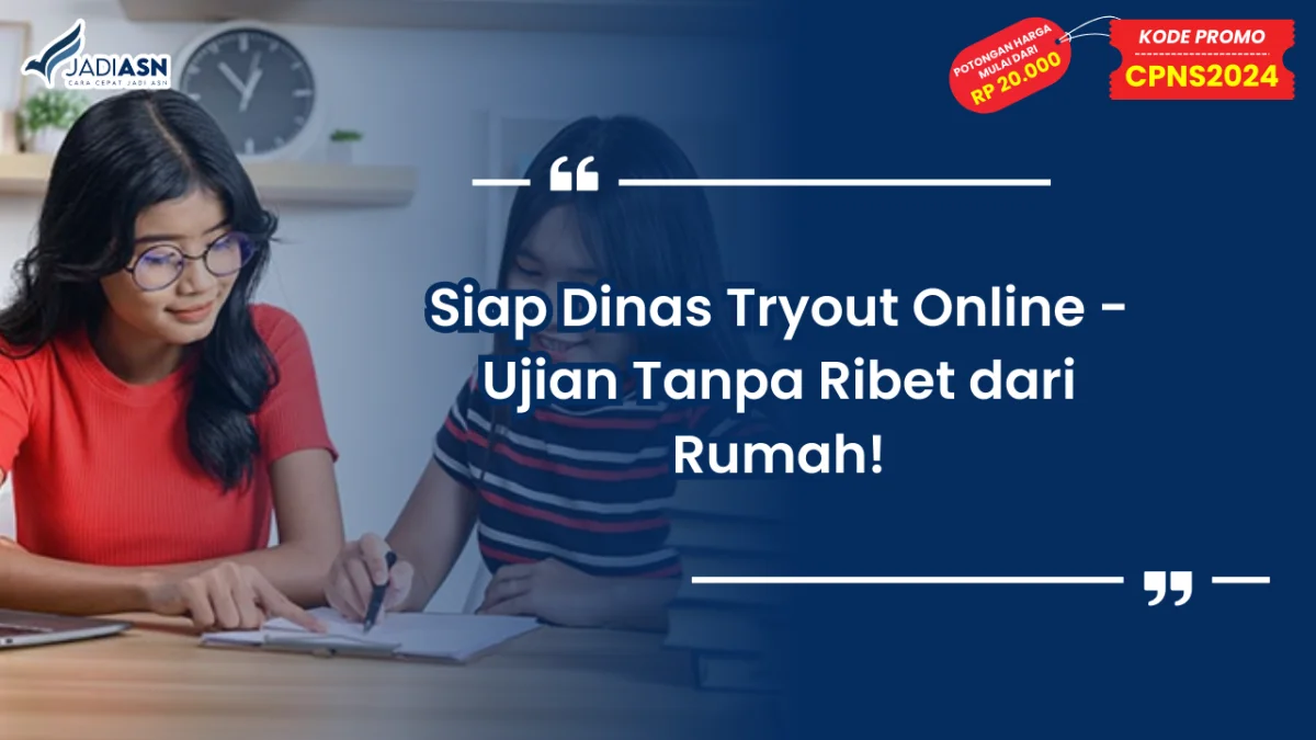 Siap Dinas Tryout Online
