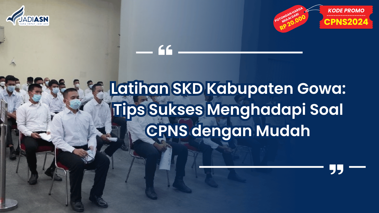 Latihan SKD Kabupaten Gowa