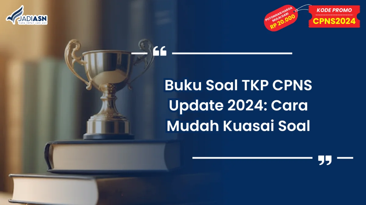 Buku Soal TKP CPNS Update 2024