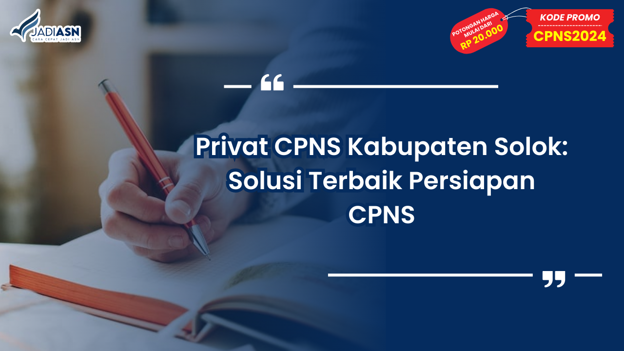 Privat CPNS Kabupaten Solok