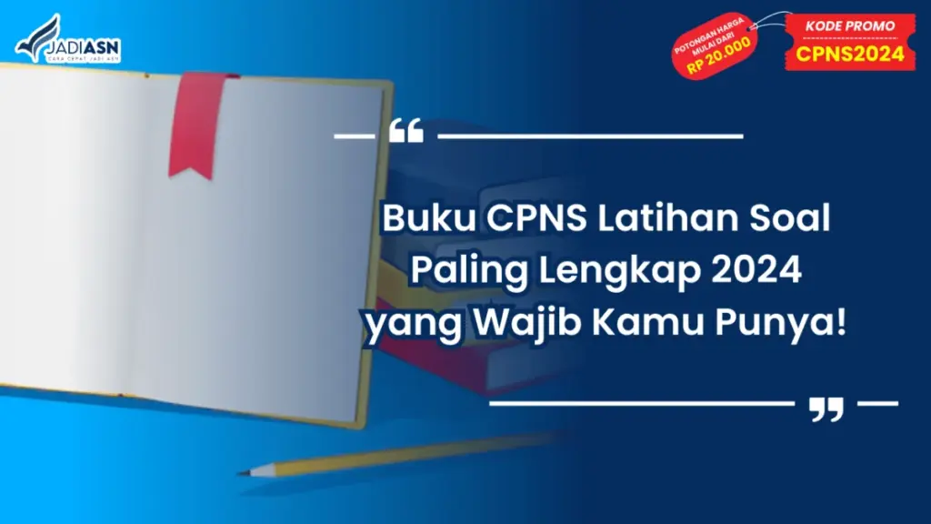 Buku CPNS Latihan Soal Paling Lengkap 2024