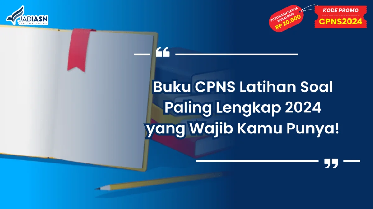 Buku CPNS Latihan Soal Paling Lengkap 2024