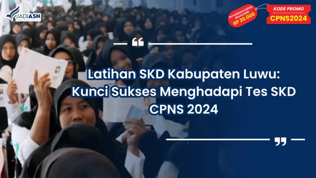 Latihan SKD Kabupaten Luwu