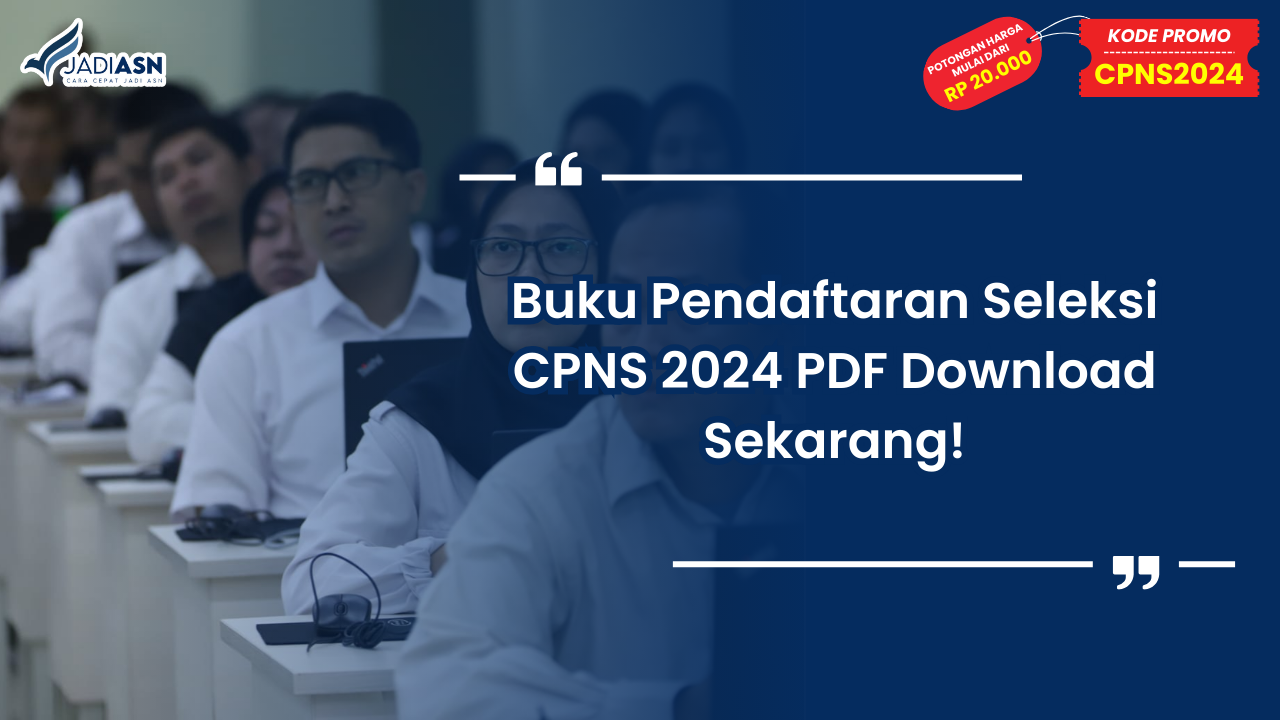 Buku Pendaftaran Seleksi CPNS 2024 PDF
