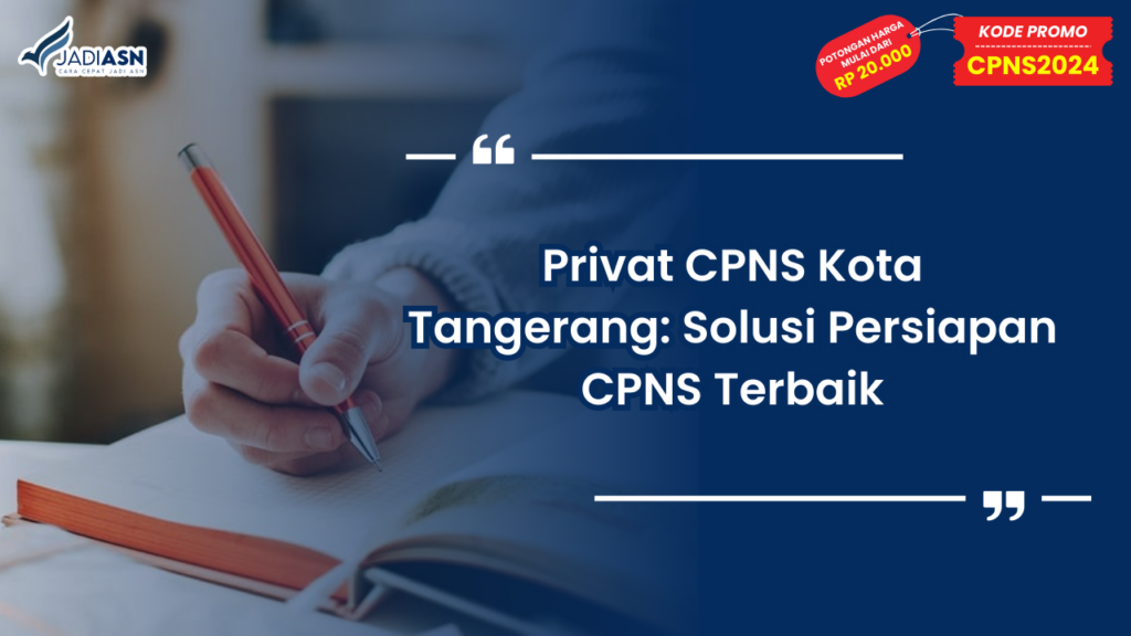 Privat CPNS Kota Tangerang