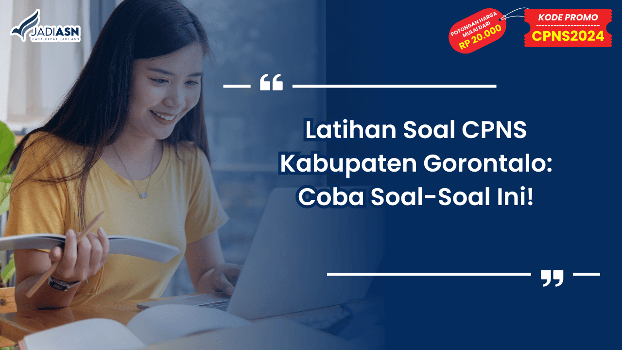 Latihan Soal CPNS Kabupaten Gorontalo