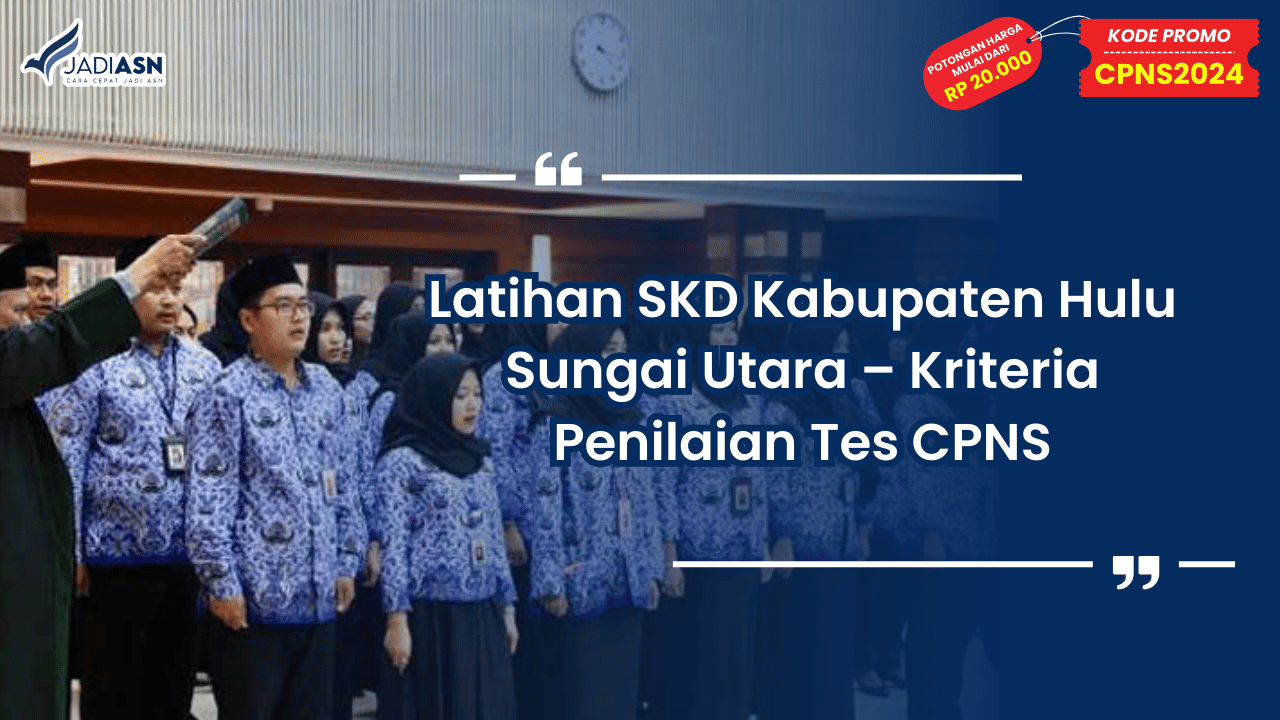 Latihan SKD Kabupaten Hulu Sungai Utara