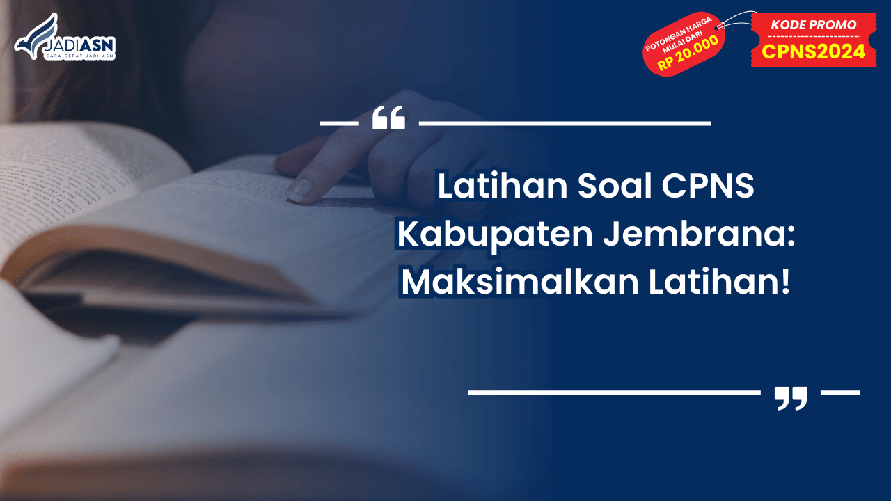 Latihan Soal CPNS Kabupaten Jembrana