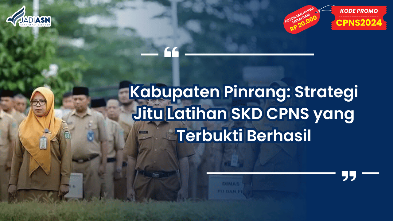 Latihan SKD Kabupaten Pinrang