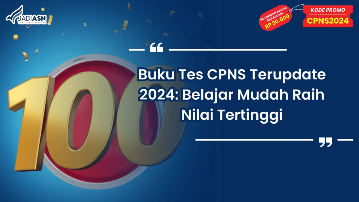 Buku Tes CPNS Terupdate 2024
