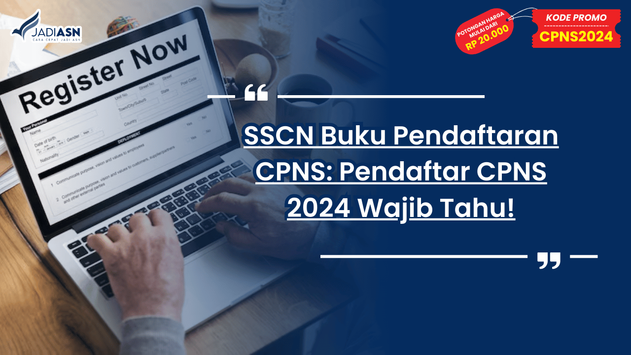 SSCN Buku Pendaftaran CPNS