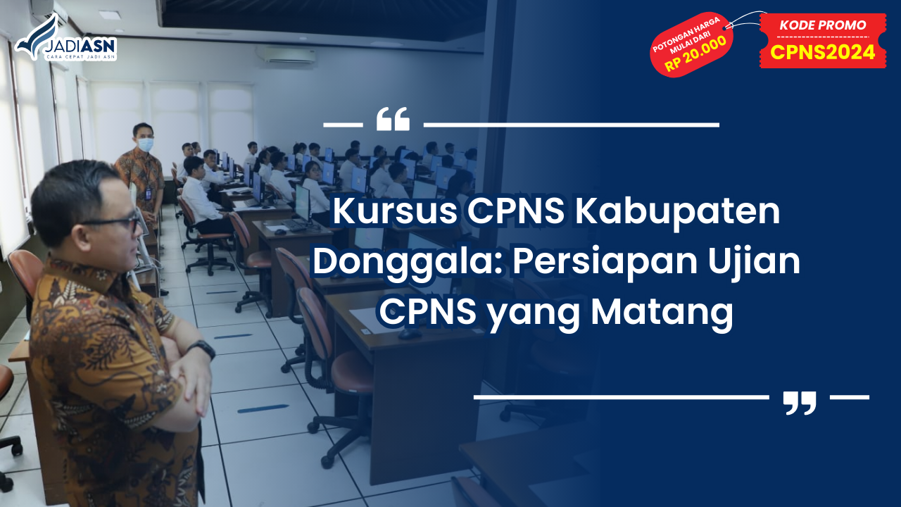 Kursus CPNS Kabupaten Donggala