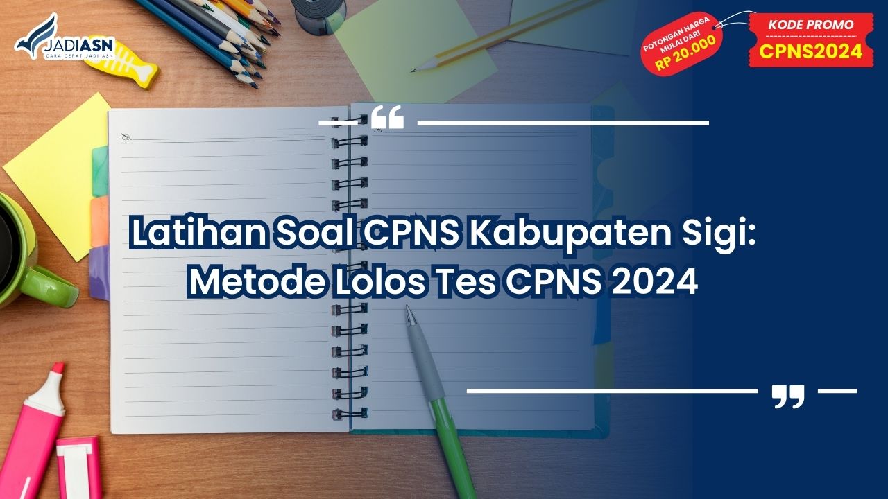 Latihan Soal CPNS Kabupaten Sigi