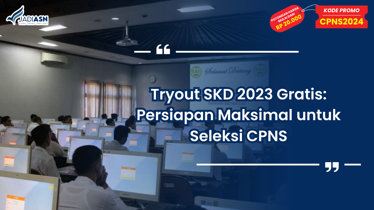 Tryout SKD 2023 Gratis