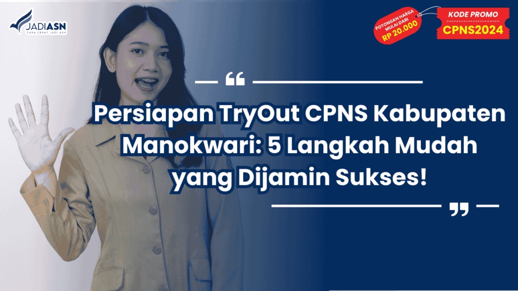 Persiapan TryOut CPNS Kabupaten Manokwari