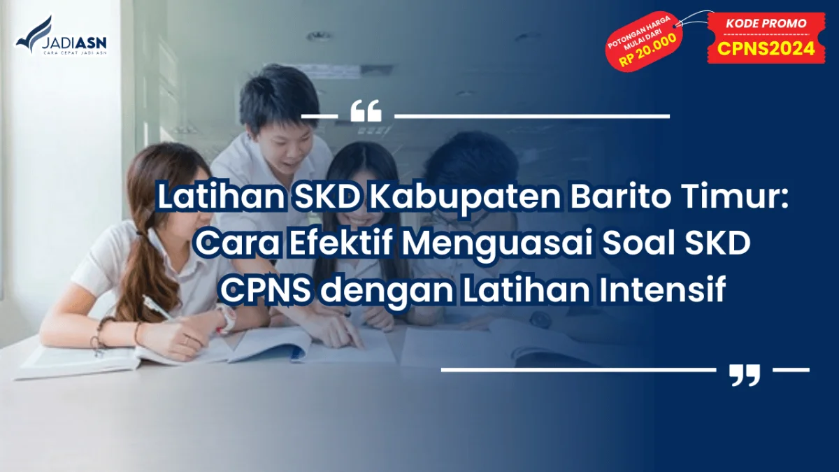 Latihan SKD Kabupaten Barito Timur