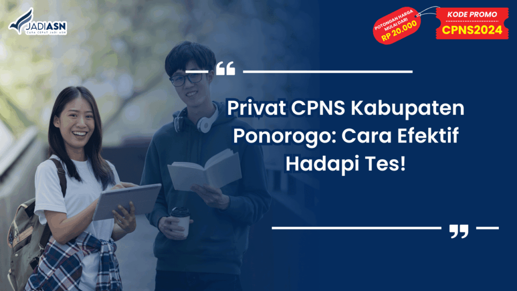 Privat CPNS Kabupaten Ponorogo