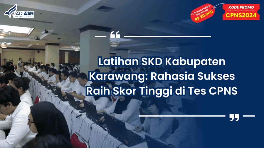 Latihan SKD Kabupaten Karawang