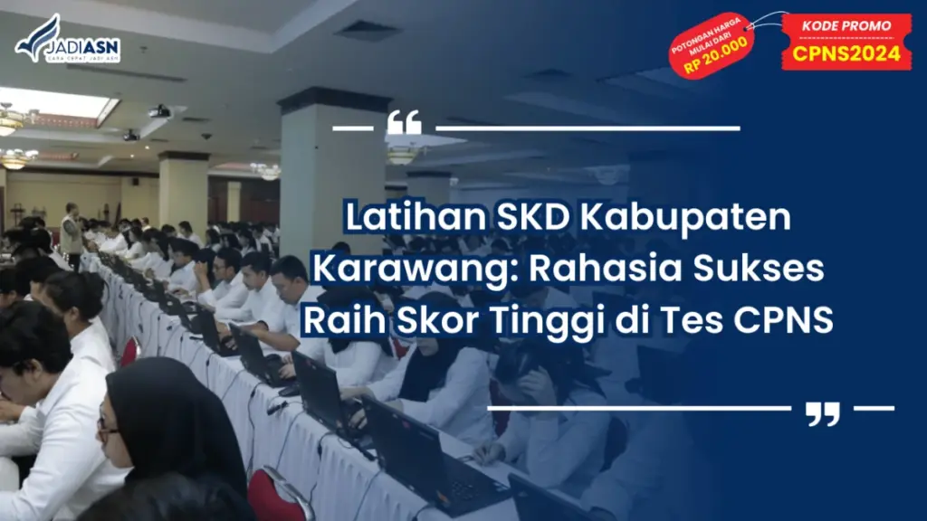 Latihan SKD Kabupaten Karawang