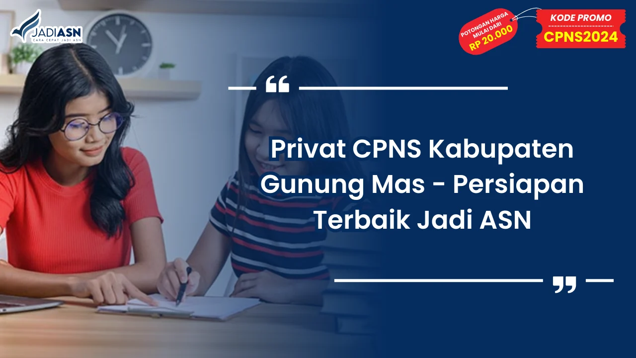 Privat CPNS Kabupaten Gunung Mas