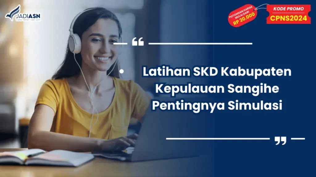 Latihan SKD Kabupaten Kepulauan Sangihe