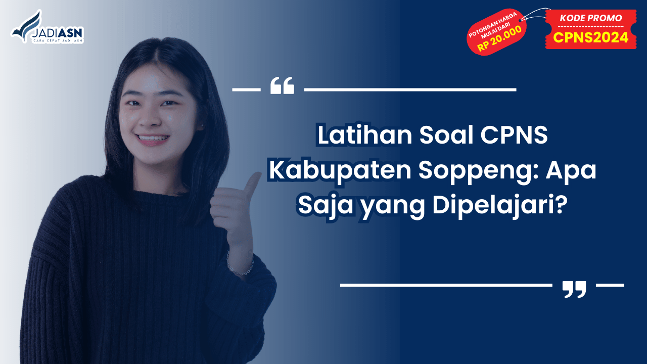 Latihan Soal CPNS Kabupaten Soppeng
