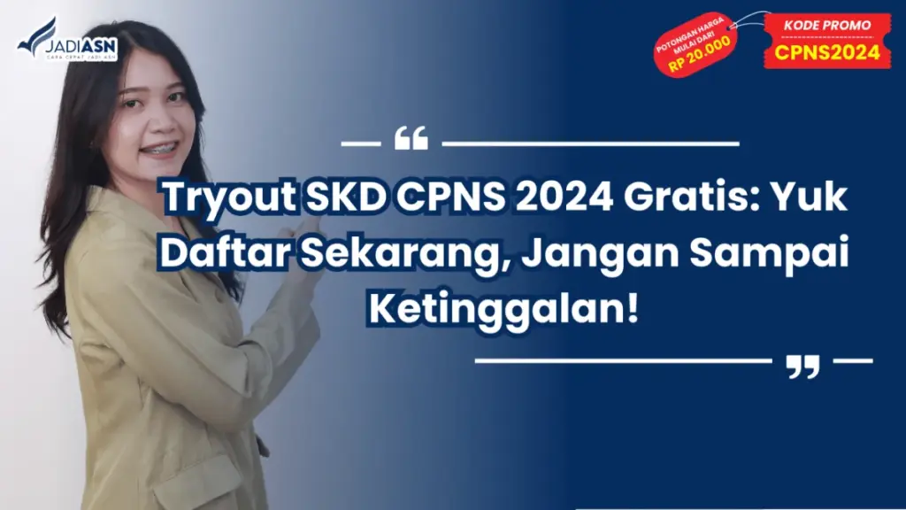Tryout SKD CPNS 2024 Gratis