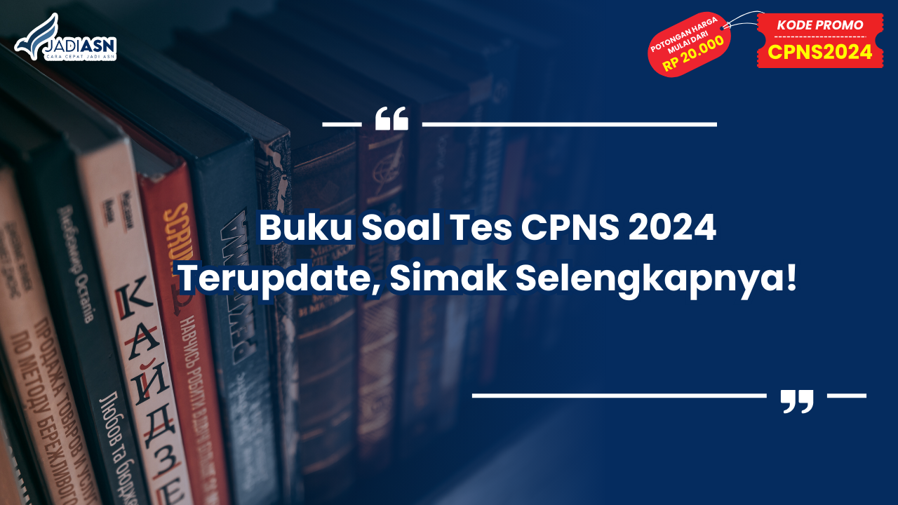 Buku Soal Tes CPNS 2024 Terupdate