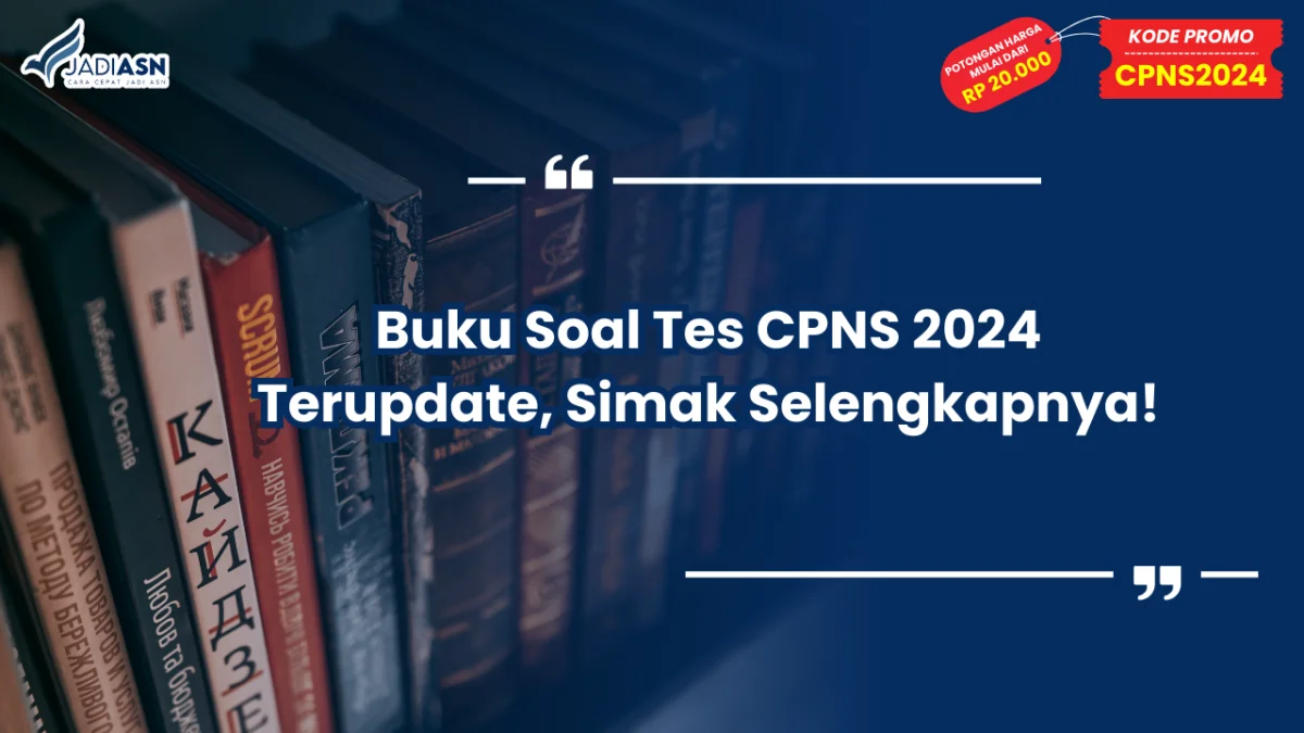 Buku Soal Tes CPNS 2024 Terupdate