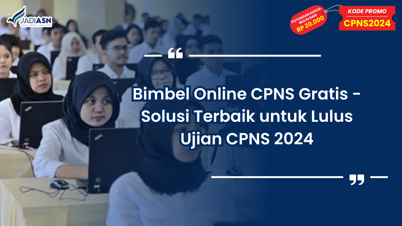 Bimbel Online CPNS Gratis