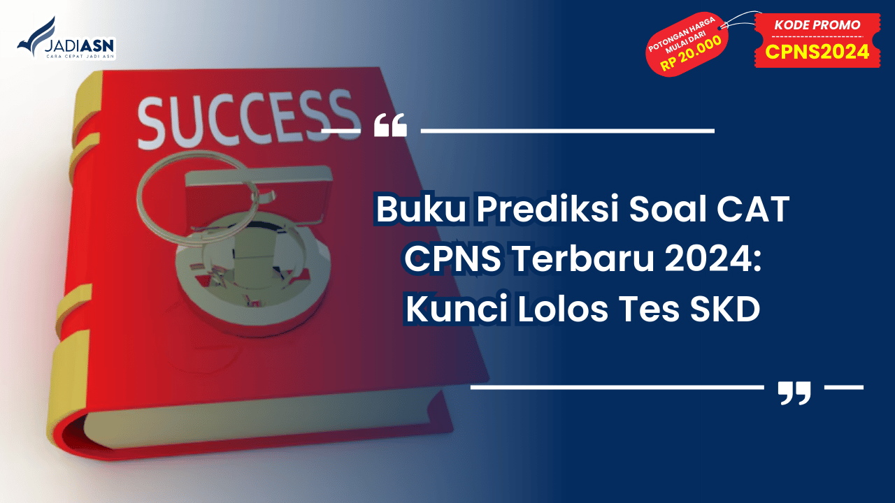 Buku Prediksi Soal CAT CPNS Terbaru 2024