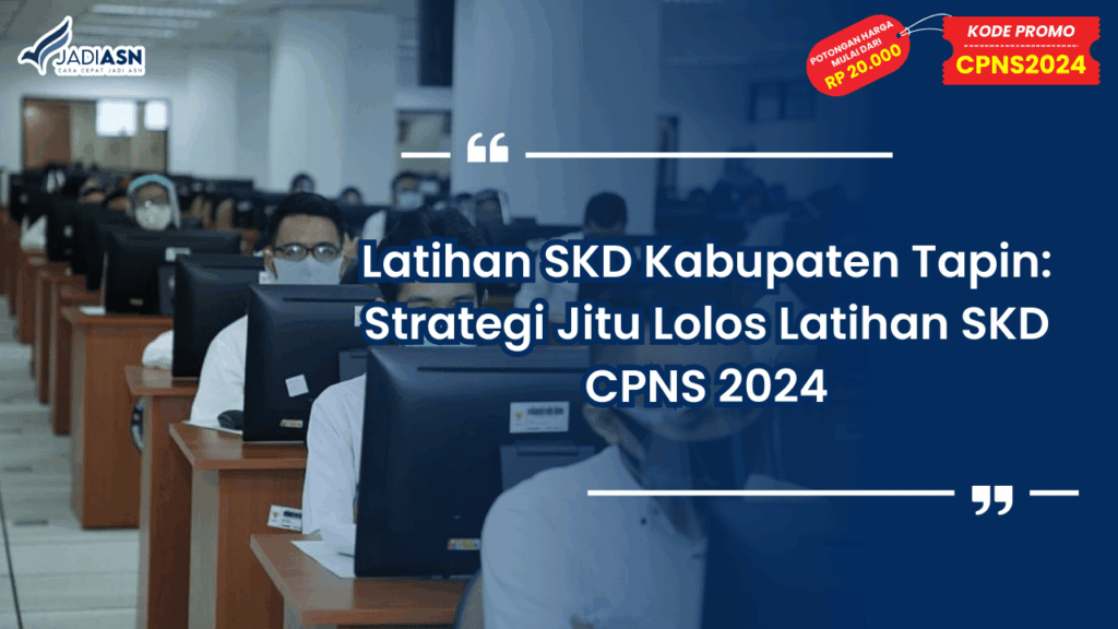 Latihan SKD Kabupaten Tapin