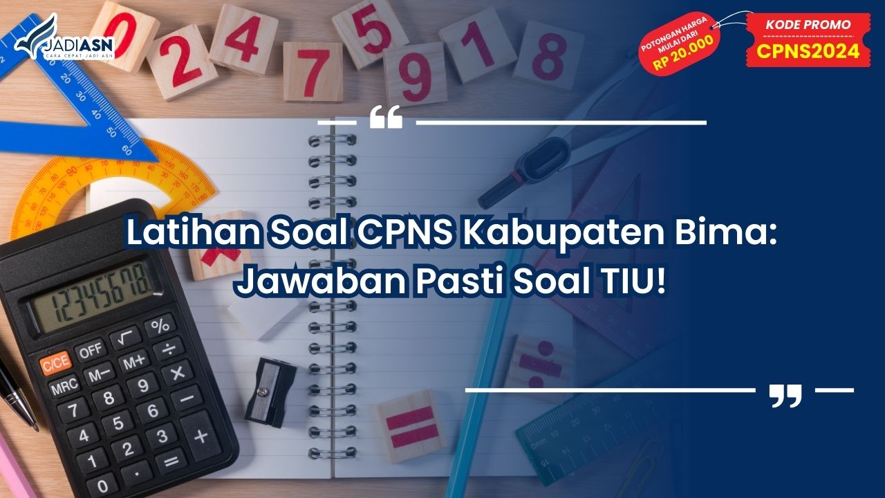 Latihan Soal CPNS Kabupaten Bima